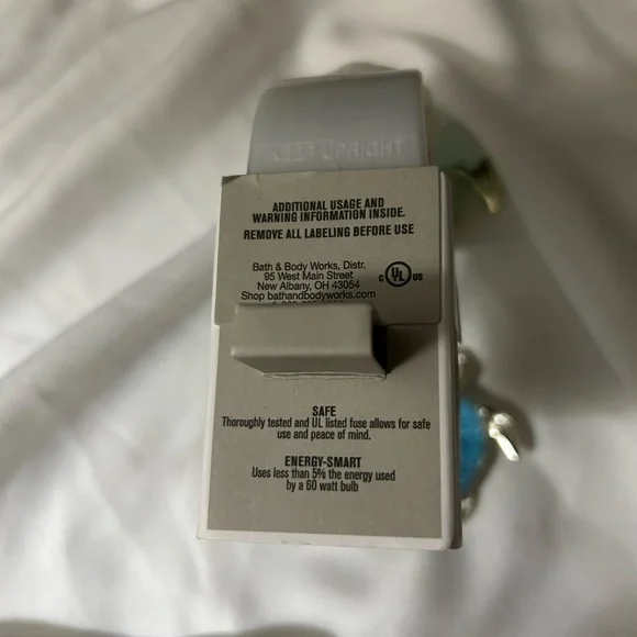 Gold Turtle Wallflower Plug with Blue and Green Accents - Picture 4 of 7